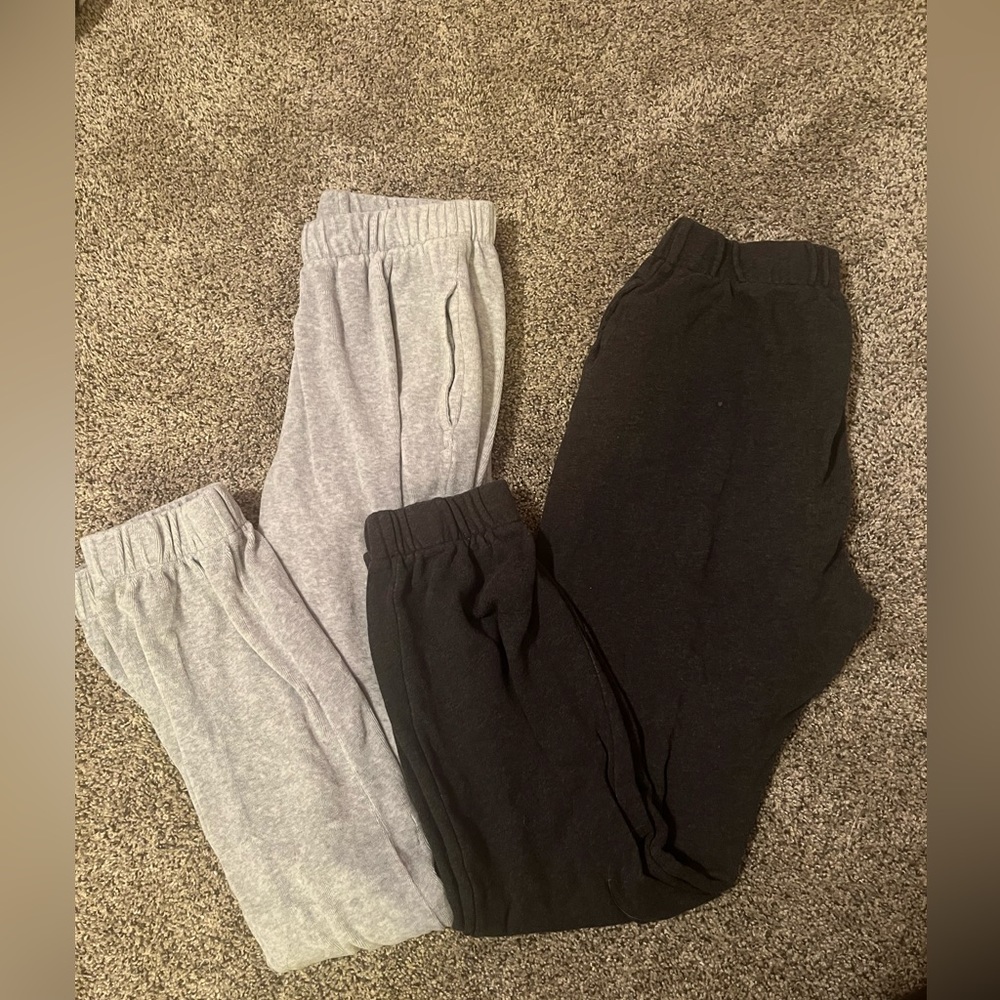 2 pairs brandy melville sweats